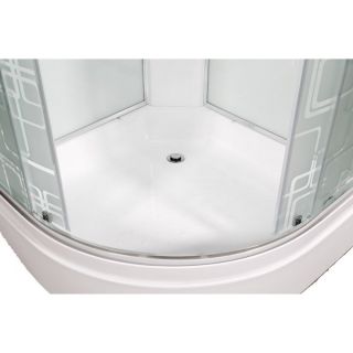 Душевая кабина Deto ЕМ2790 N LED с гм. 90х90х210см